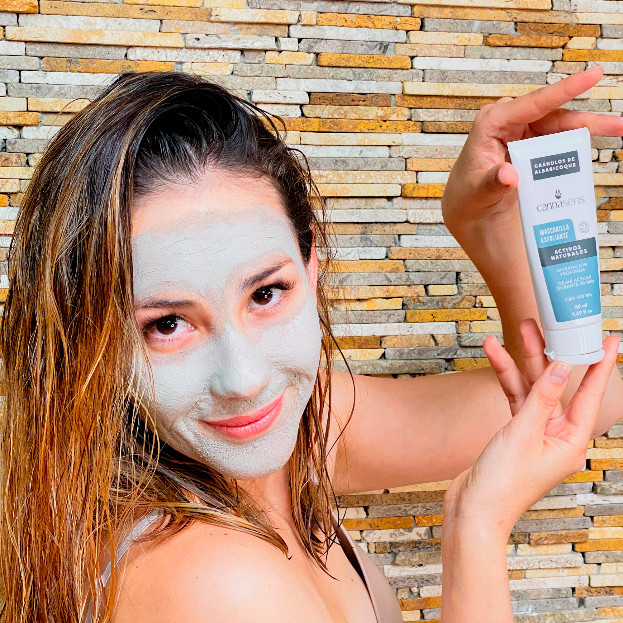 Mascarilla Exfoliante Facial Cannasens Mascarilla Exfoliante Facial Cannasens
