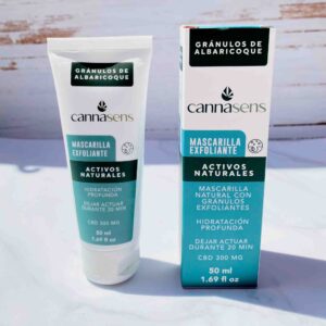 Mascarilla Exfoliante Facial Cannasens