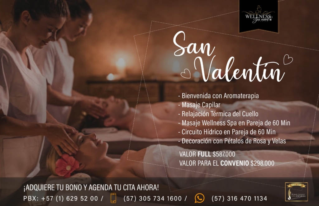 Wellness Spa Movil Center / El mejor Spa en Bogota Cali Medellin Barranquilla