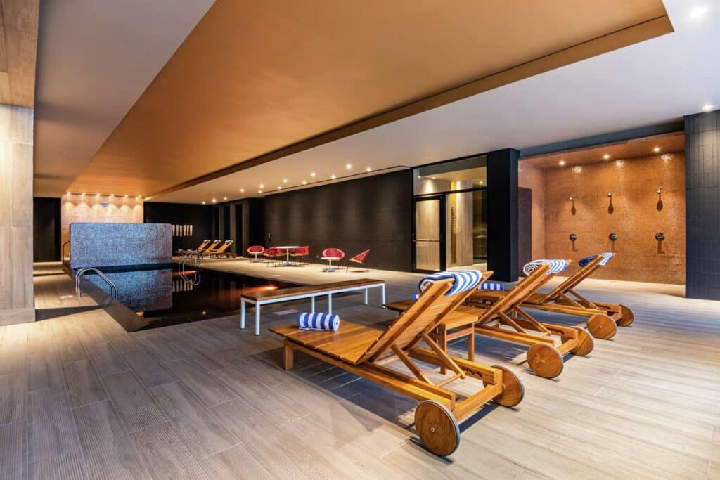 Wellness spa movil en el hotel hilton corferias
